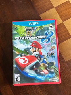 Mariokart 8 for the Nintendo WiiU (case + manual only!)