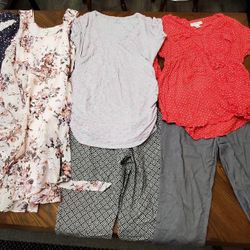 Maternity Clothes With Great Condition, Large And XL