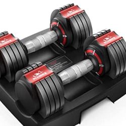 Fly bird Adjustable Dumbbells 15lb per handle! 