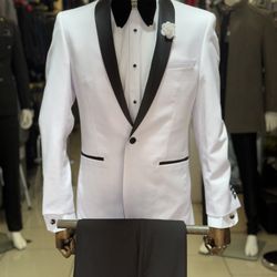 Men's And Kid's Suits Tuxedos Dress Shirt Pants Bow Ties Suspenders