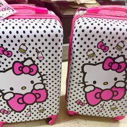 Hello Kitty Luggage Carry On $90 Each Loma Linda