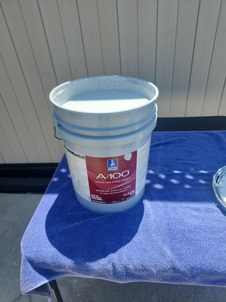 5gallons Sherman Williams Gray Exterior Paint