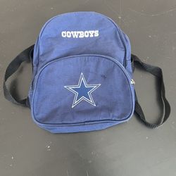 NFL Dallas Cowboys Mini Backpack. Used. Fair Condition.