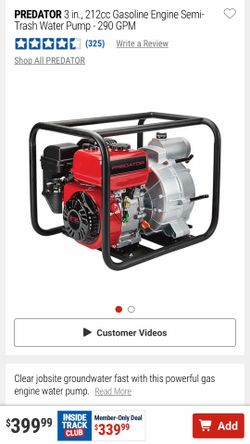 Predator 3” Trash Pump
