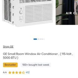 GE 5k Btu Window AC
