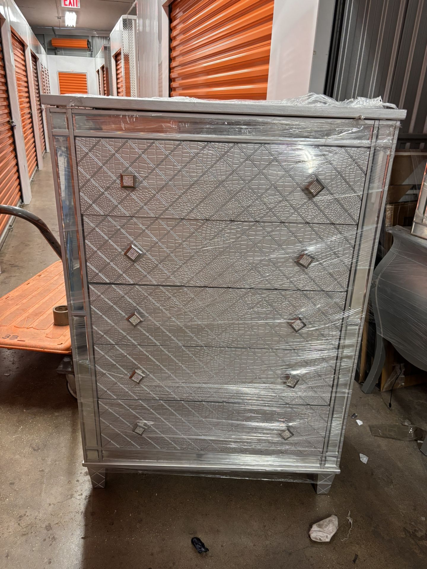 Chest Silver Color 