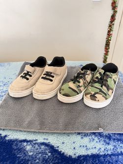 2 pair of size 10 C shoes