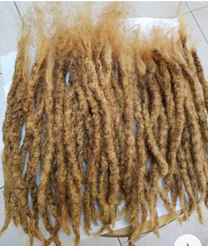 Dreadlocks 20 6"Long 1/4" Thick Hair Extensions I Handmade With Virgin Human Hair From Black To Blonde