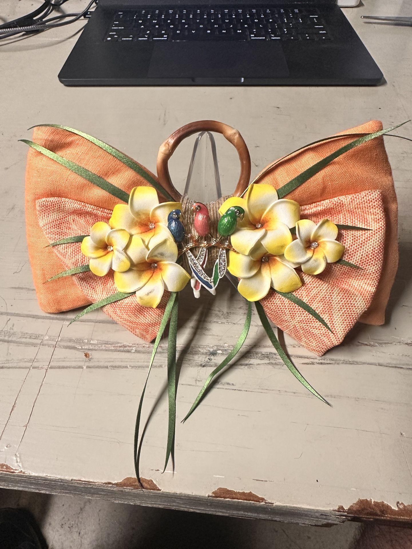 Disney Parks Enchanted Tiki Room Tropical Interchangeable Bow Ears
