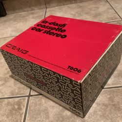 ..Vintage Car cassette Player..