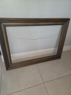 Wood Frame 43" X 31"