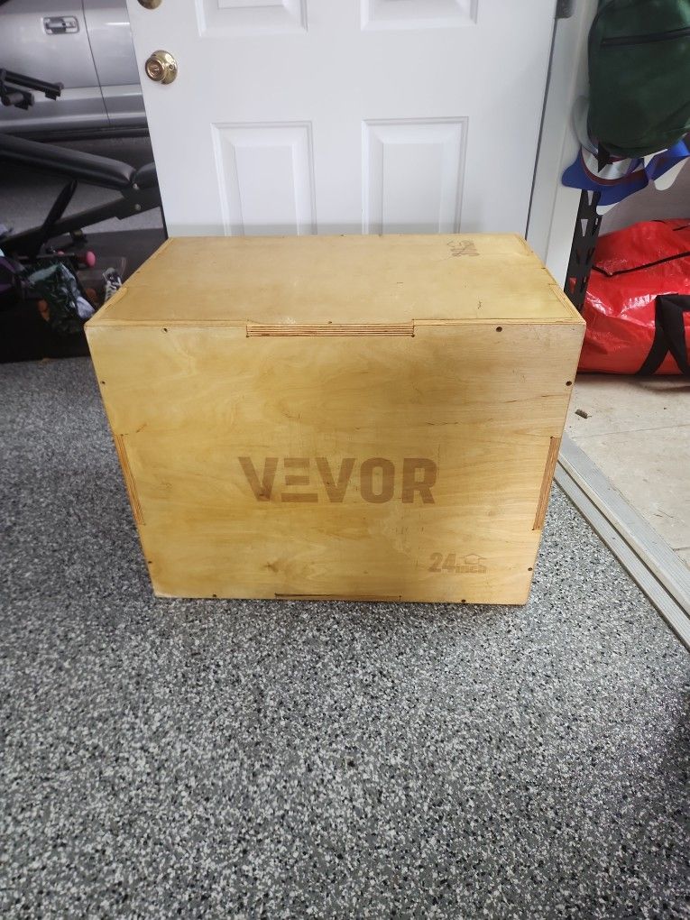 Vevor Jump Box Wood 3 In 1 Multi  Heights