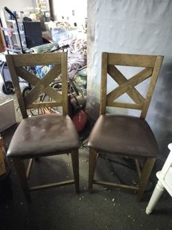 2 dining chairs