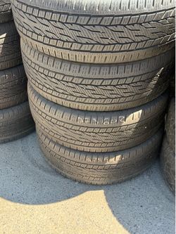 275/60R20 Continental for 250 installed