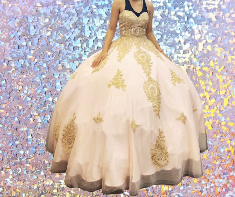 Lovely Pink Quinceanera Dress