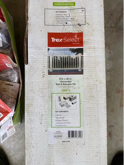 Trex Select Classic 8' x 36" Horizontal Rail & Baluster Kit