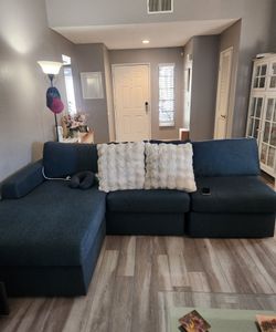 Living room sectional 1 year old