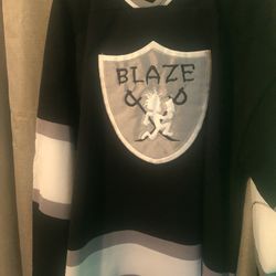 Raiders. Las Vegas. Blaze 1 Hockey Jersey Psychopathic 