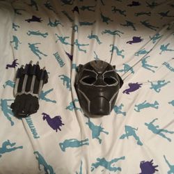 Black Panther Mask And Claw