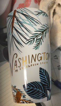 STARBUCKS Washington State Travel Tumbler