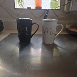 Mr. And MRS. TEA/COFFEE cups. 