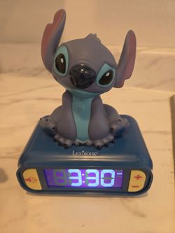 Stitch disney alarm clock