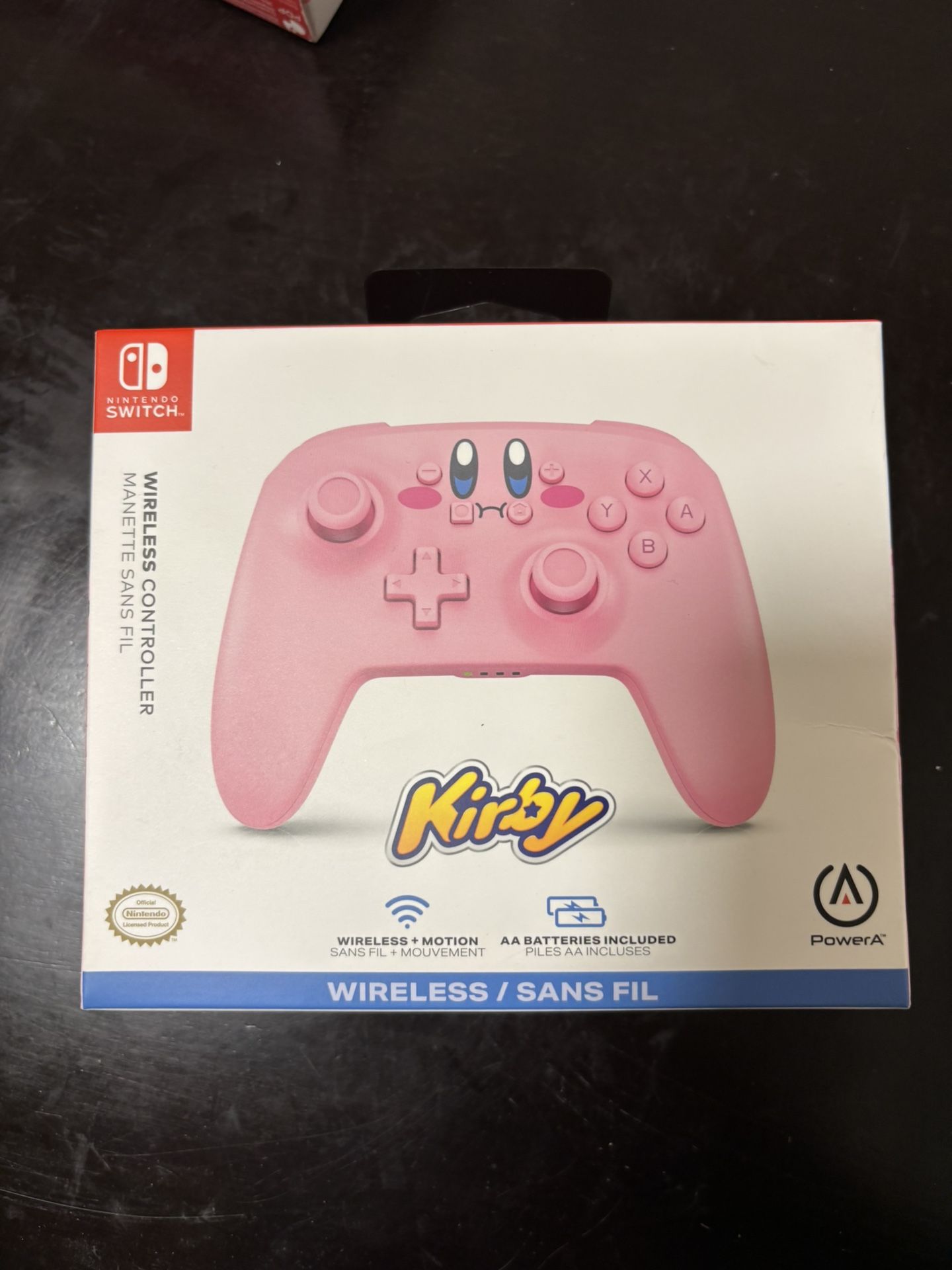 PowerA - Wireless Controller for Nintendo Switch - Kirby Mouthful