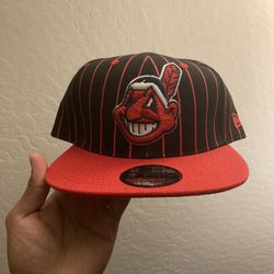 Cleveland Indians chief wahoo hats