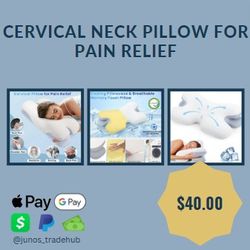 Cervical Neck Pillow for Pain Relief