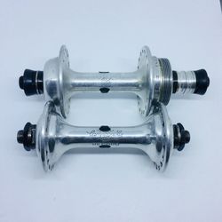 Campagnolo Record Low Flange Hubset 36 Hole Vintage Campy Eroica 126/100 Spacing