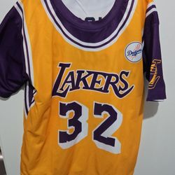 Reversible Lakers/ Dodger Jersey 