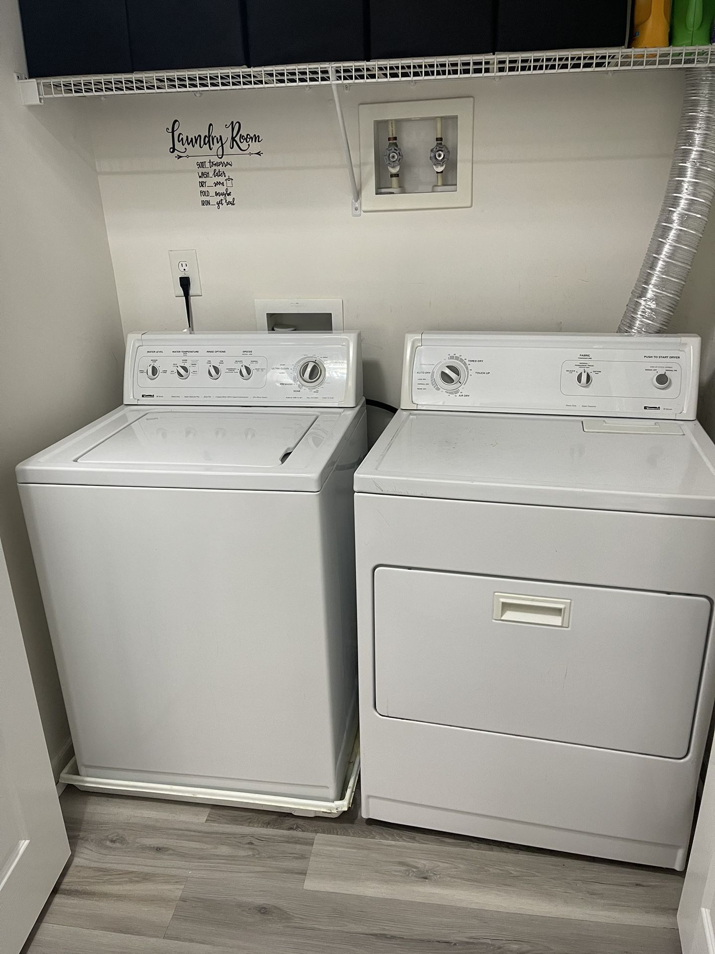 Kenmore Washer & Dryer