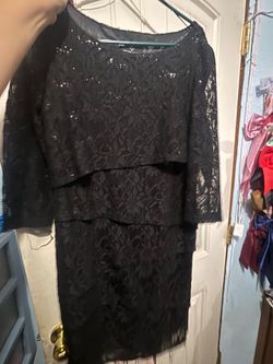 Black dress size 16