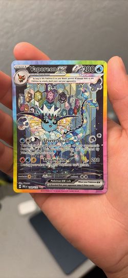 Pokemon Vaporeon ex