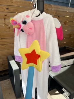 Unicorn kids girl costume