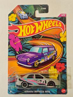 HOT WHEELS . EASTER/SPRING SERIES . 2000 SUBARU IMPREZA WRX .