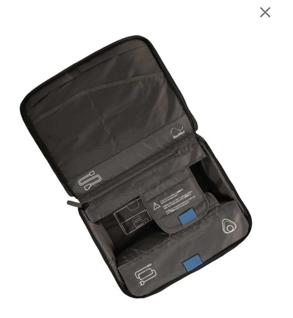 Details & Specs for ResMed Travel Bag for AirSense/AirCurve 10 Machines