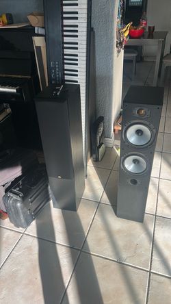Monitor audio tower speakers