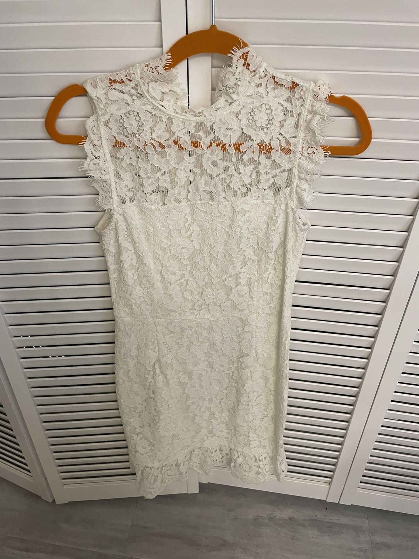 White Lace Dress