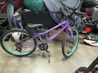 Used Guardian Purple 24" 7 Speed Bicycle
