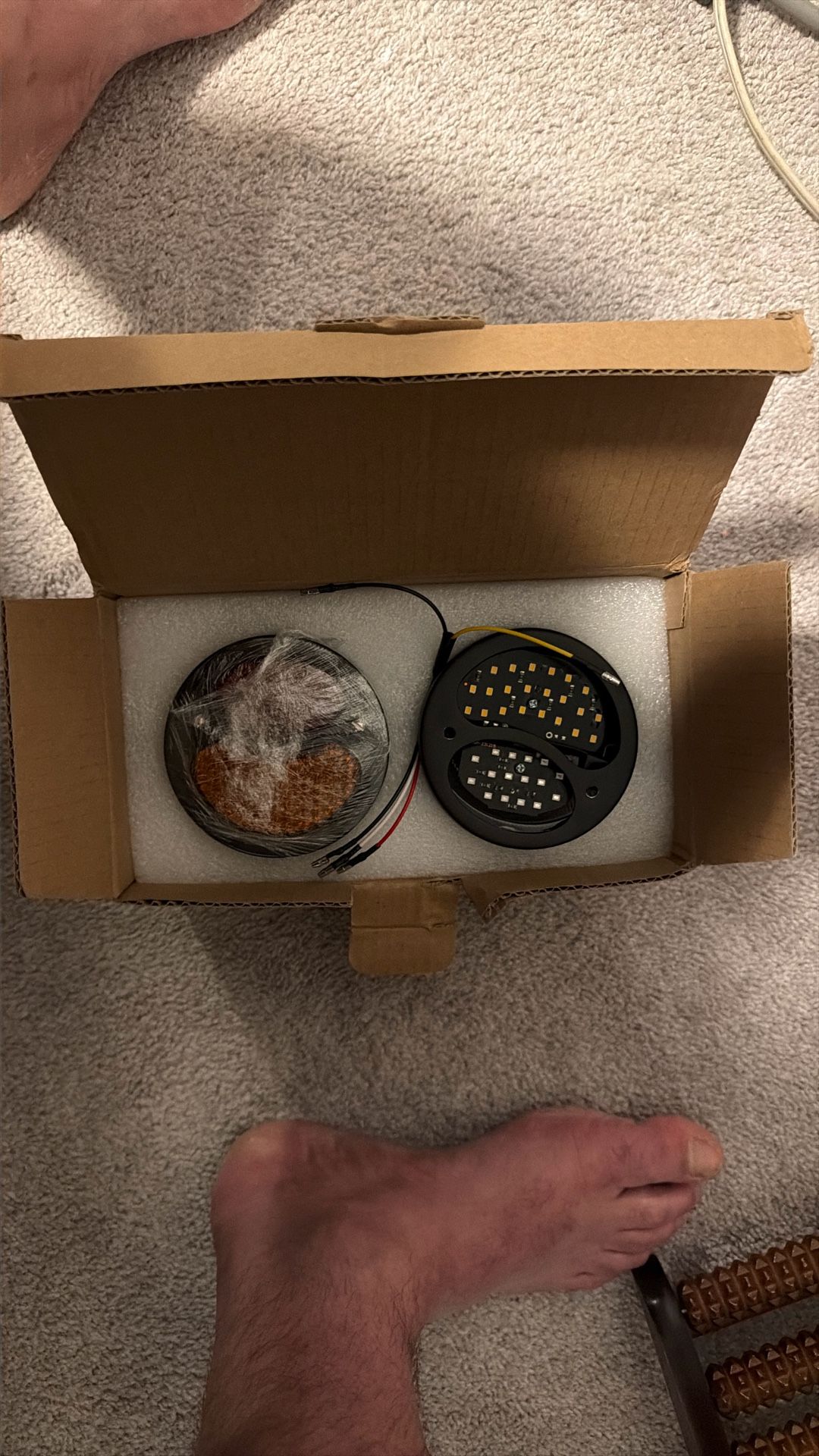 LED Stop Tail Lights & Indicators for Classic Retro Pick Up - BLACK Vintage Look