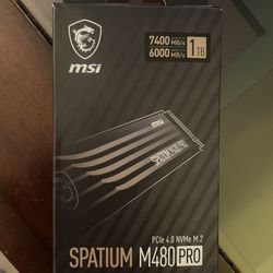 MSI Spatial m480 Pro SSD 1TB