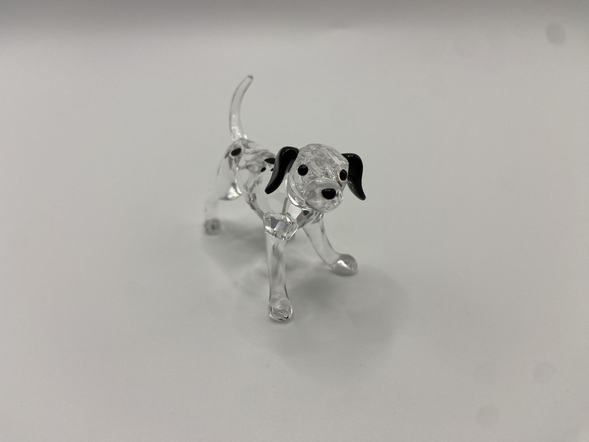 Swarovski Crystal Dalmatian Puppy Standing