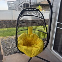 🪑 Hanging Egg Chair with Stand