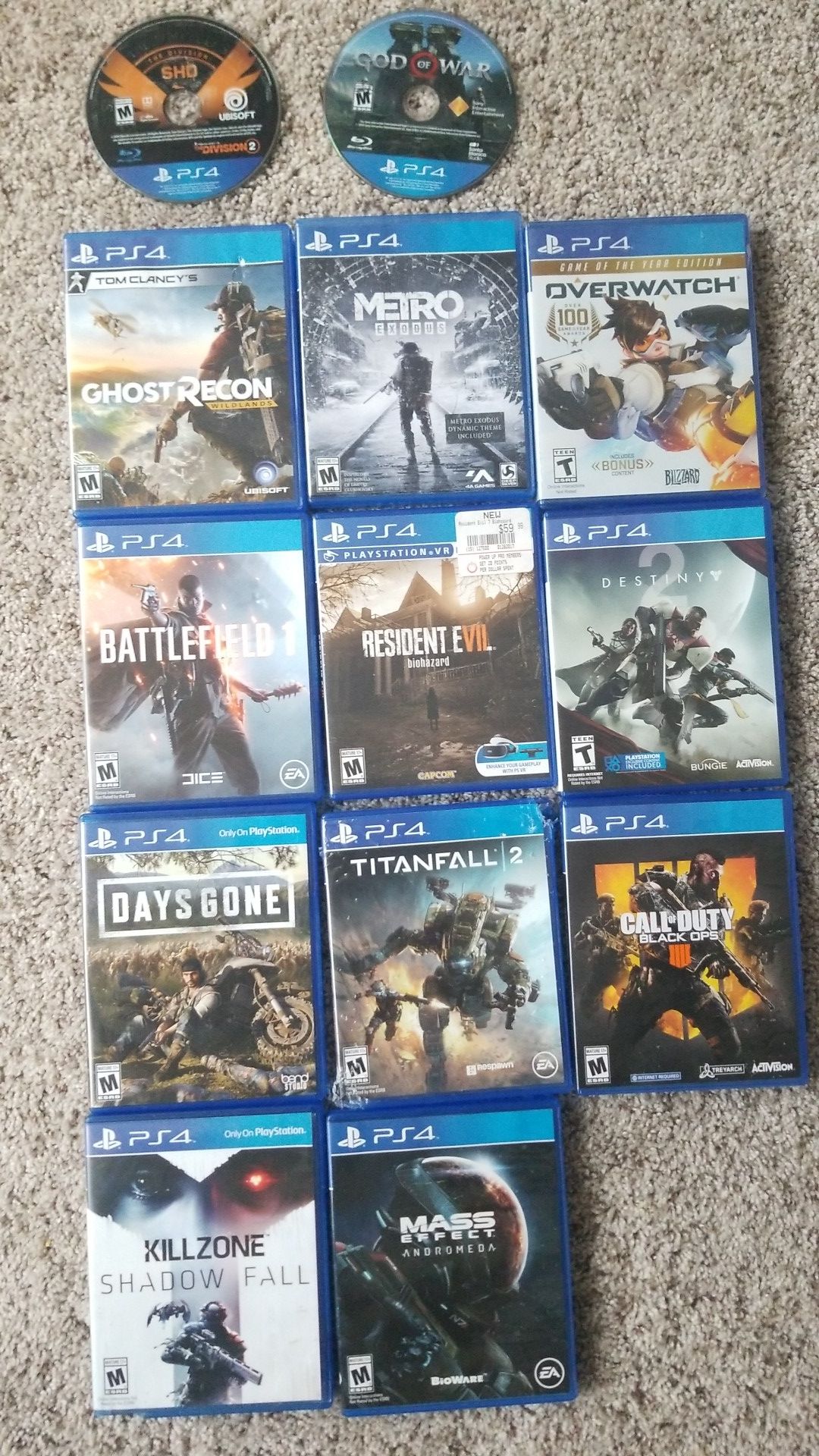 PS4 games