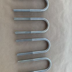 U Bolts 1/2” X 2.5” X 7.5” - Quantity 4
