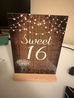Table center pieces sweet sixteen