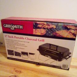 GrillSmith 17 Inch Portable Charcoal Grill