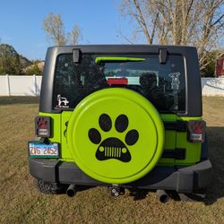 2013 Jeep Wrangler Gecko Green 