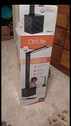 Ottlite bluetooth led speaker